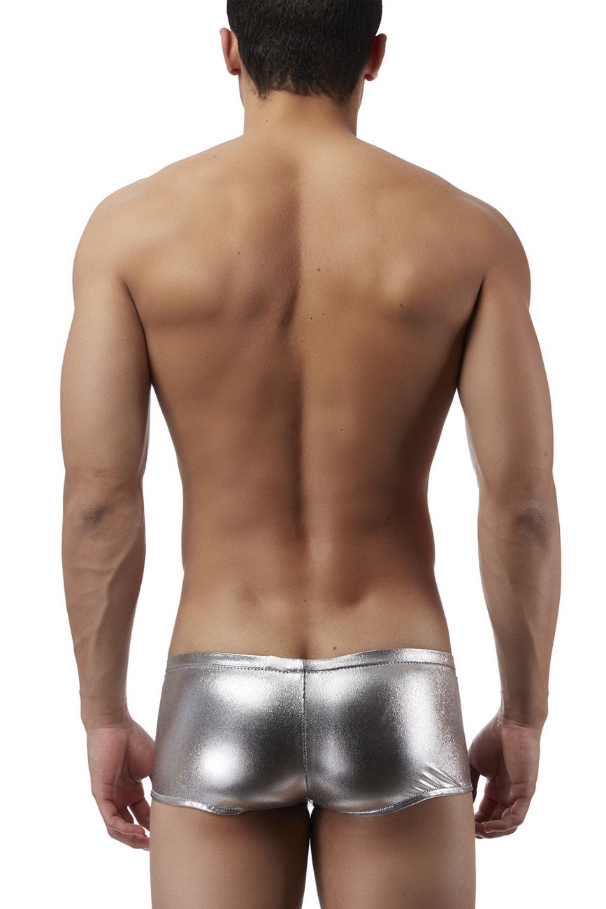 Heavy Metal Boxer Brief Silver 